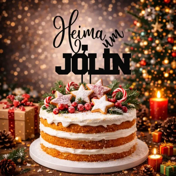 Sérhannaðir kökutoppar