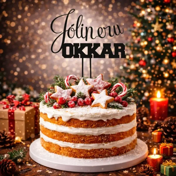 Sérhannaðir kökutoppar