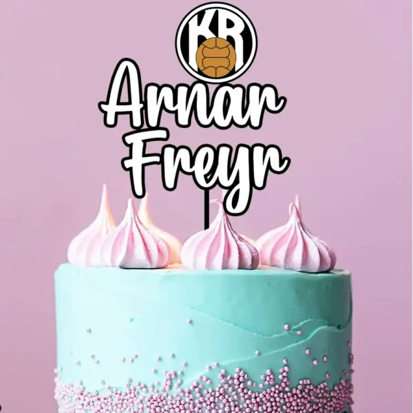 Sérhannaðir kökutoppar