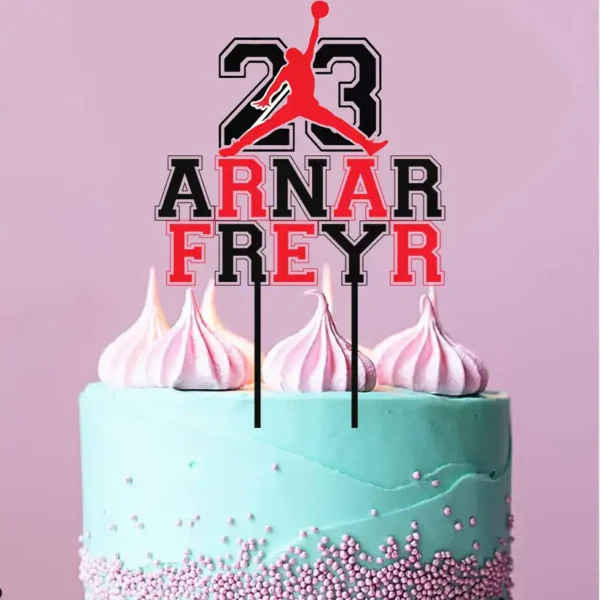 Sérhannaðir kökutoppar