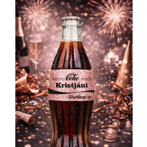 Coca-Cola límmiðar + spá