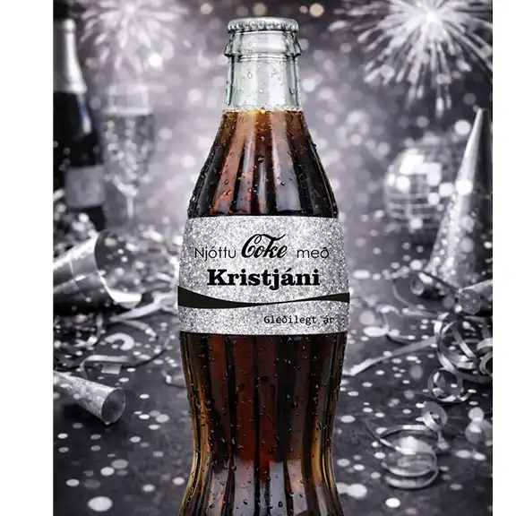 Coca-Cola límmiðar + spá