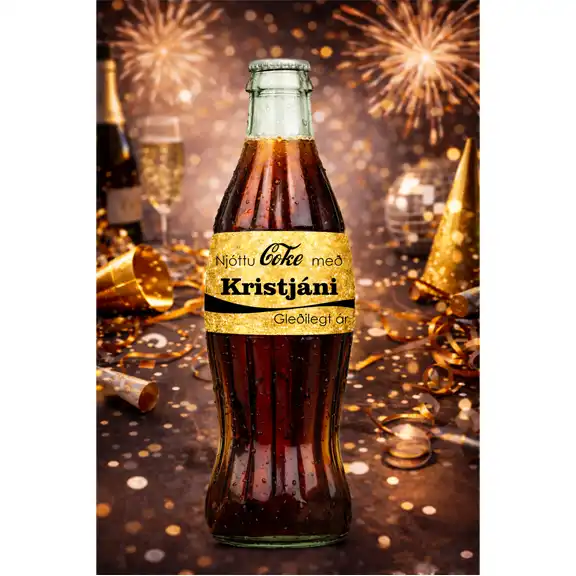 Coca-Cola límmiðar + spá