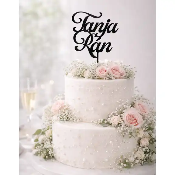 1 Sérhannaðir kökutoppar (Nafn)