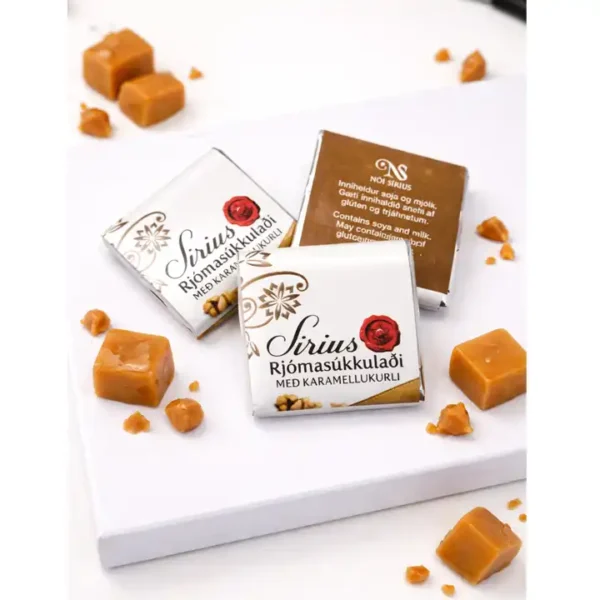 Rjómasúkkulaði með karamellukurli