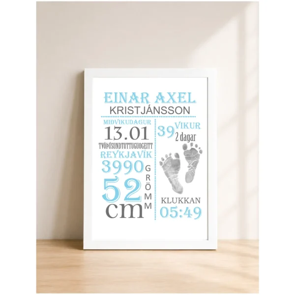 Fæðingarplakat