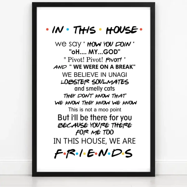 Friends tv show quotes