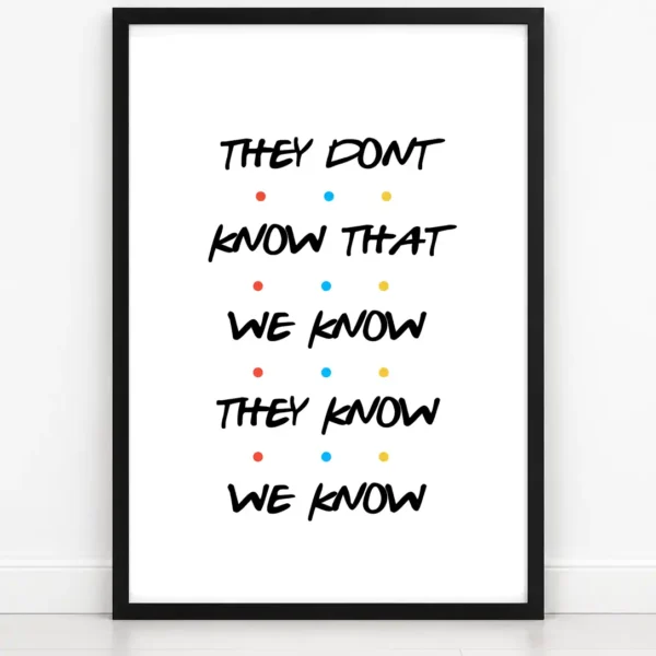 Friends tv show quotes