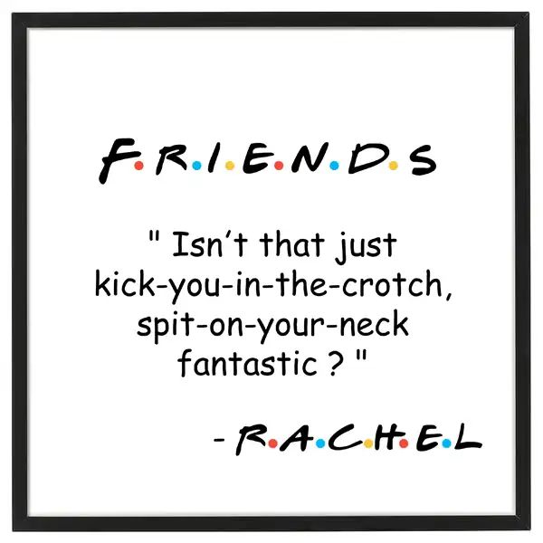 Friends tv show quotes