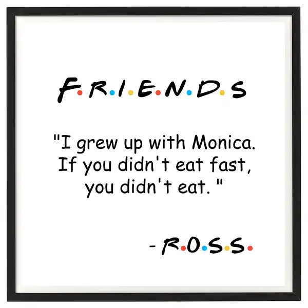 Friends tv show quotes