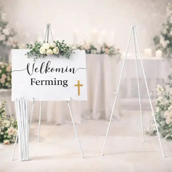 Trönur (fyrir Foam spjöld) Hvítt